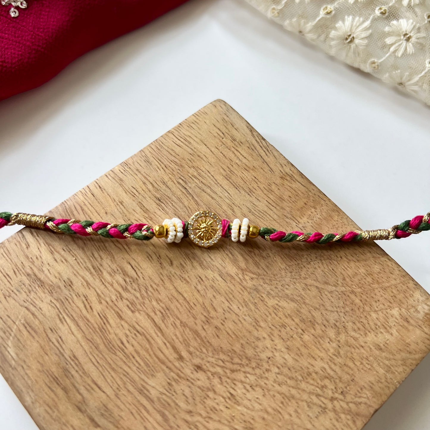 Meher Bhai-Bhabhi Rakhi & Lumba Set