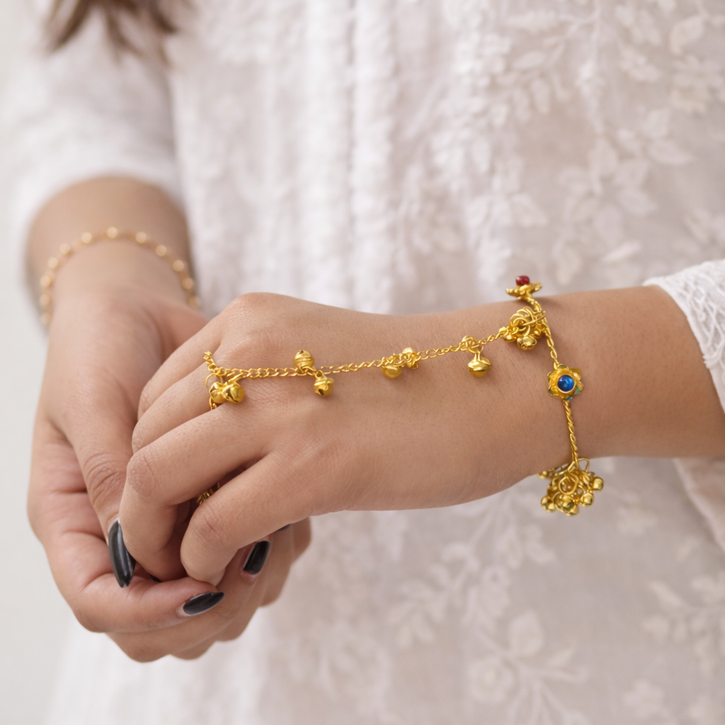 Rani Ghunghroo Single Haath Chain