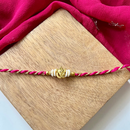 Ganesha Bhai-Bhabhi Rakhi Set