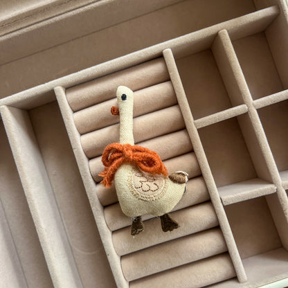 Animal Plushie Clip/Brooch