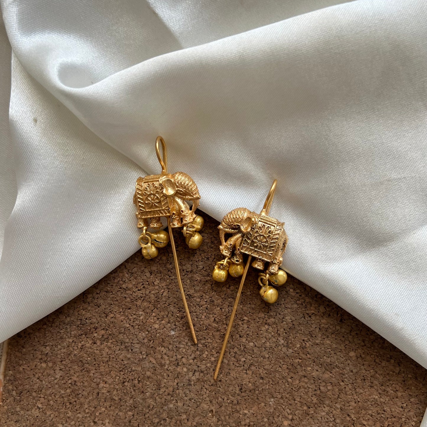 Hathi Handmade Brass Ear Cuffs
