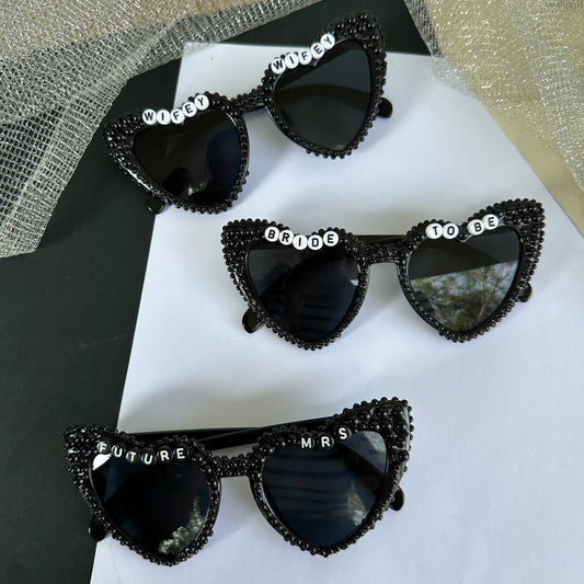 Bride Funky Beaded Shades