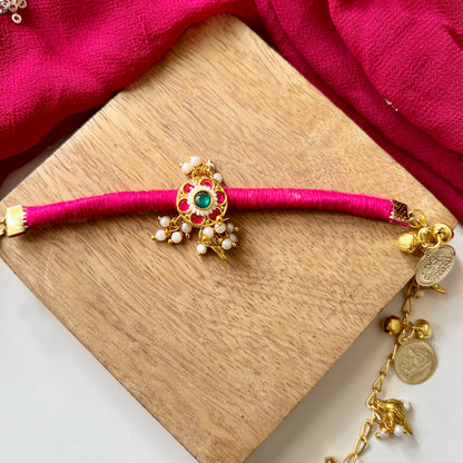Ganesha Bhai-Bhabhi Rakhi Set