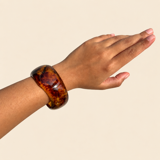 Brown Resin Bangle