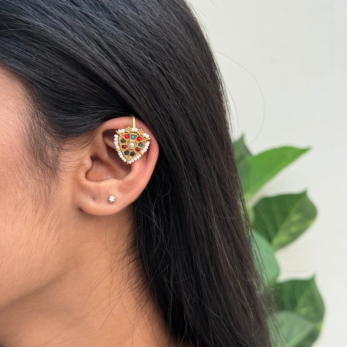 Royal Gemstone EarPin Collection