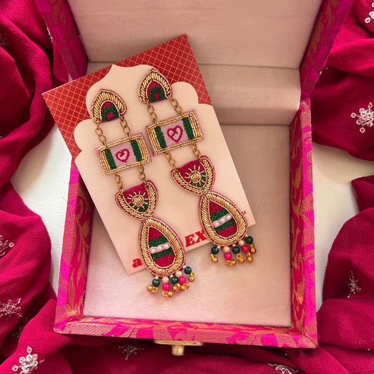 Rangrez Handmade Beaded Earring