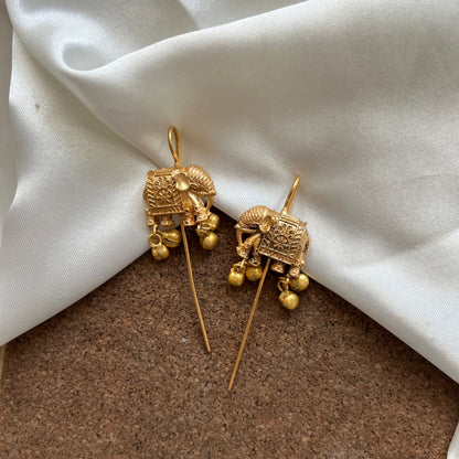 Hathi Handmade Brass Ear Cuffs