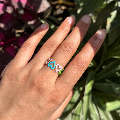 ColorPop Multi Color Adjustable Ring