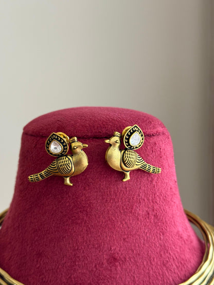 Mayura Brass Hasli Set