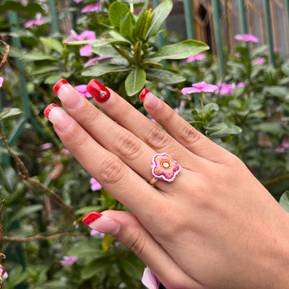 Aboli Hand Embroidered Beaded Ring