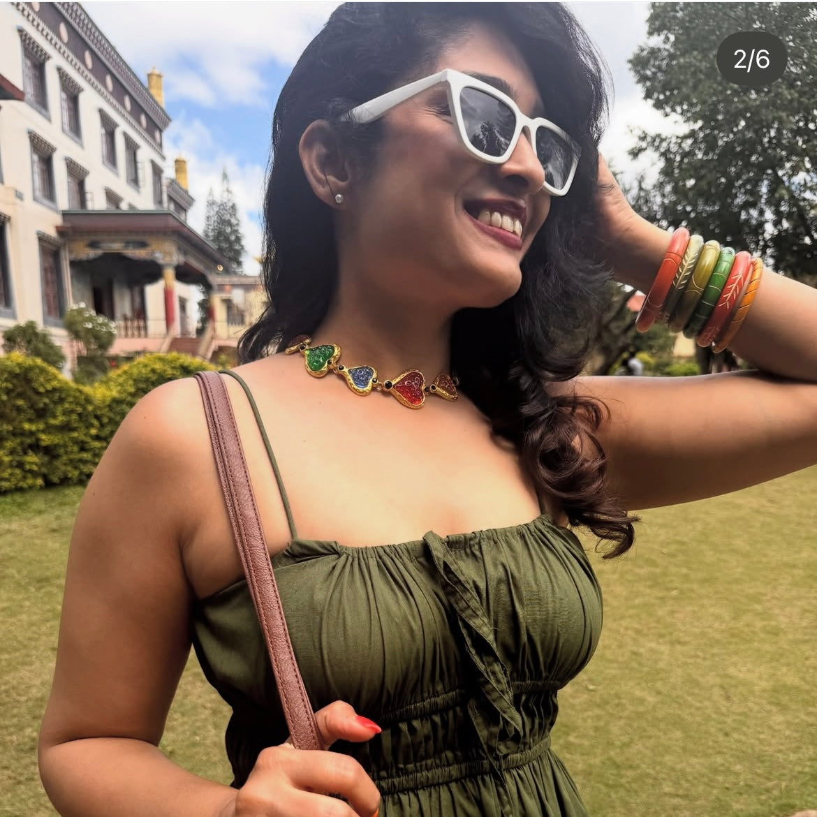 Royal Core Heart Metal Necklace