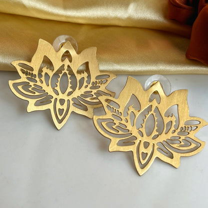 Neerja Brass Earrings