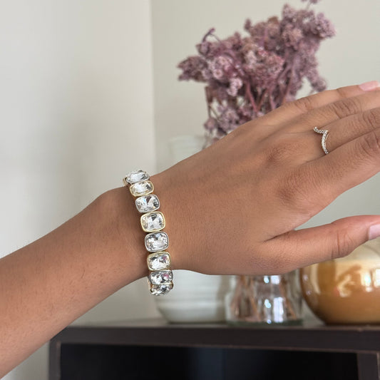 Radiant  Zirconia Zinc Alloy Bracelet
