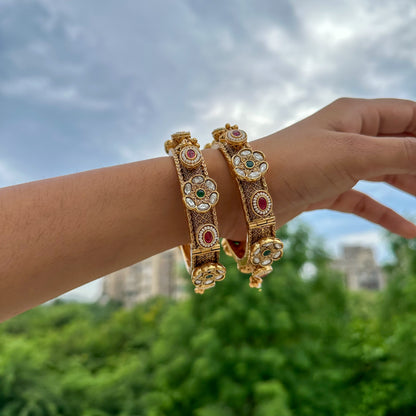 Padma Kundan Single Bangle