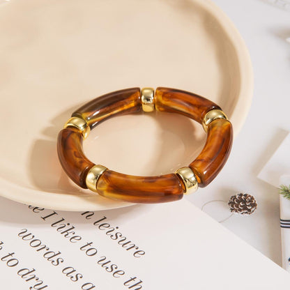 Brown Resin Bracelet