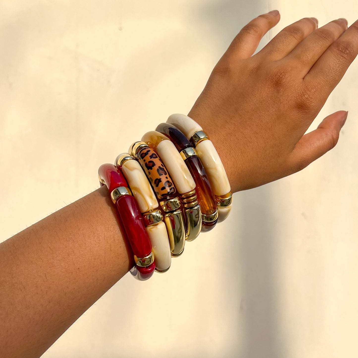 Retro Acrylic Bracelet