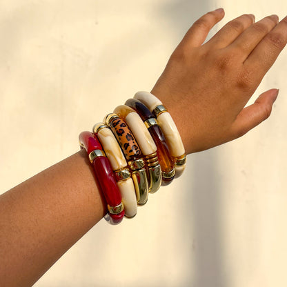 Retro Acrylic Bracelet