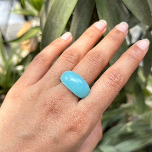 Y2K Resin Chunkey Marble Ring