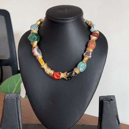 Bold & Baked Ceramic Neckpiece
