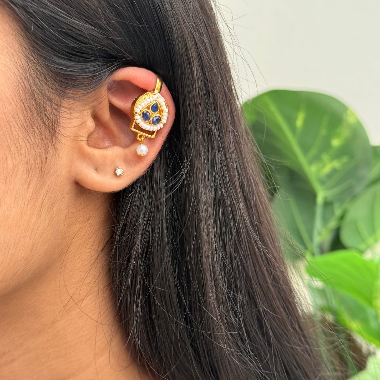 Royal Gemstone EarPin Collection