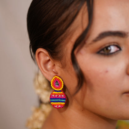 Nitya Handmade Beaded Earrings Pre Order