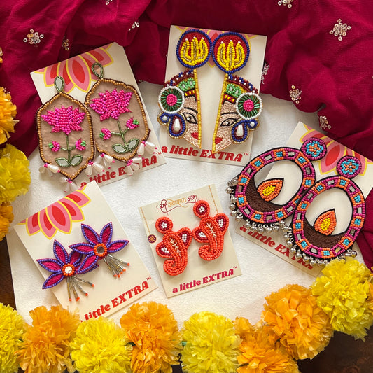 Utsav Handmade Beaded Combo of 5