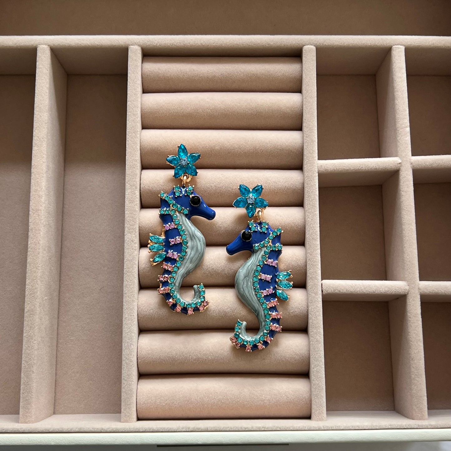 Seahorse Statement Earrings
