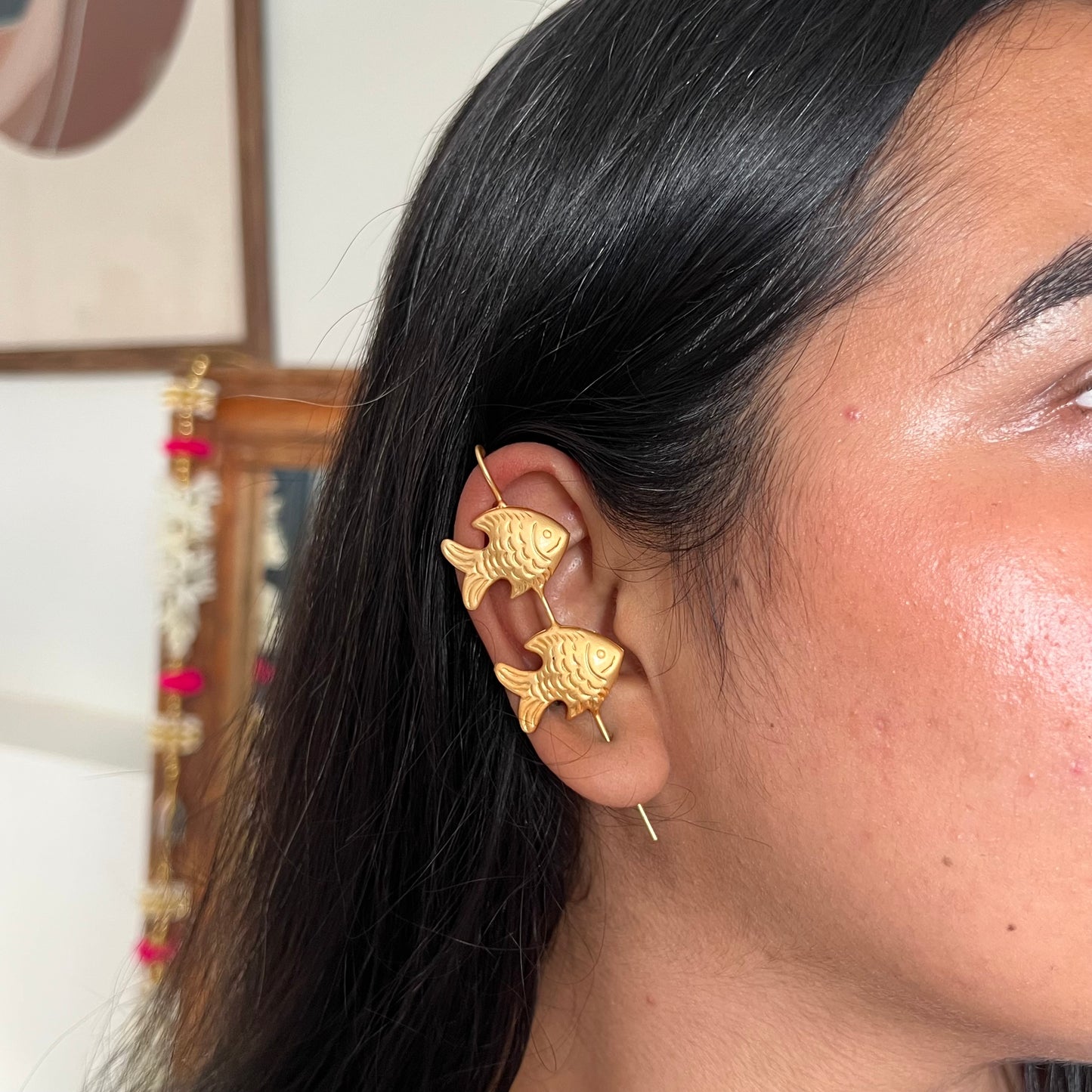 Kala Brass Ear Cuffs