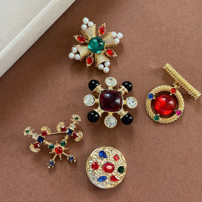 Vintage Regal Luxe Brooch Collection