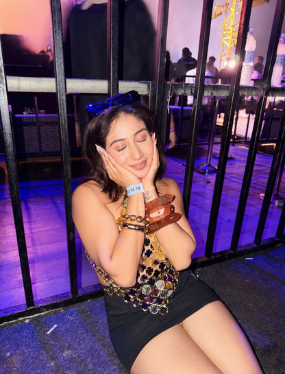 Power Wooden Bangle Stack