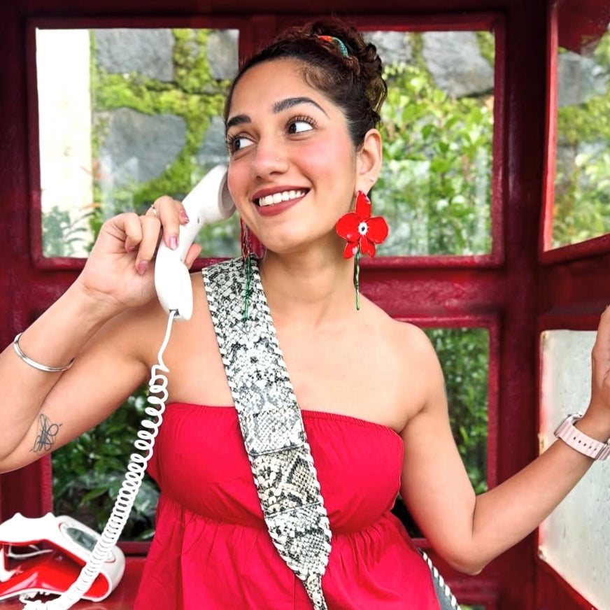 Scarlet Bloom Earrings