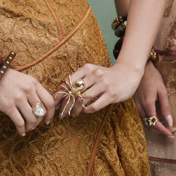 Spider Statement Metal Ring