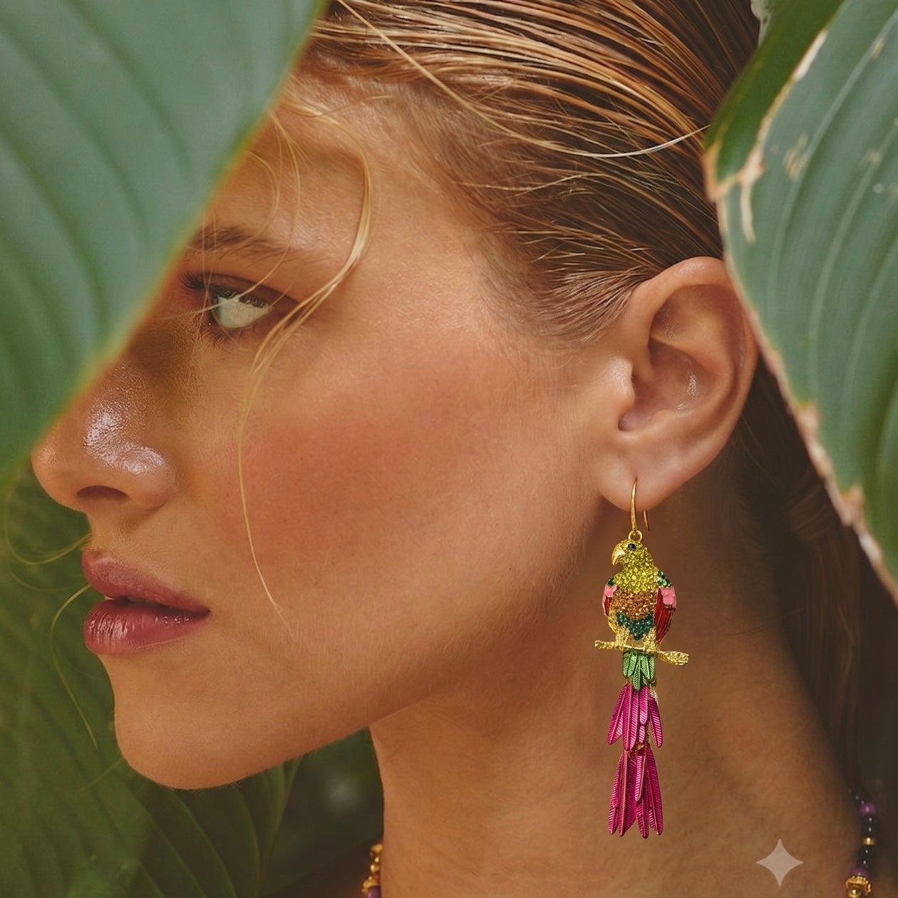 Mitthu Parrot Danglers