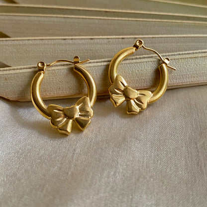 Pookie Knot Hoops