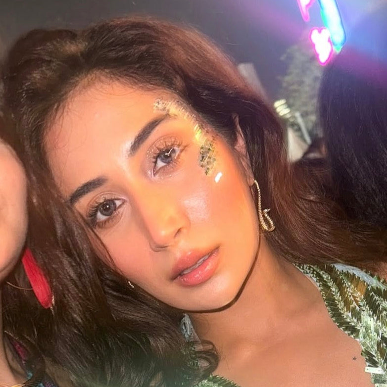 Golden Serpent Drop Earrings