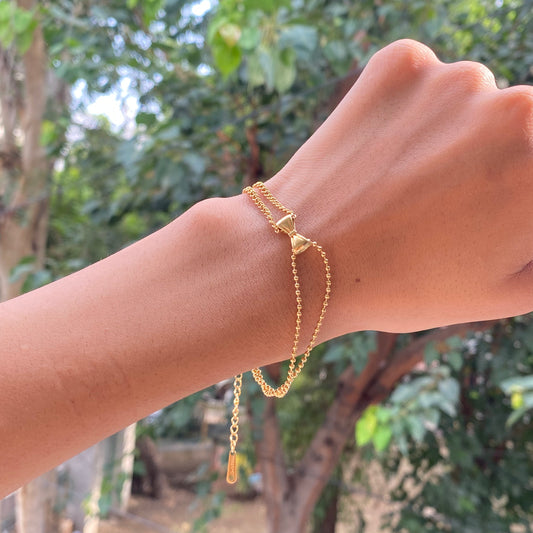 Golden Knot Bracelet