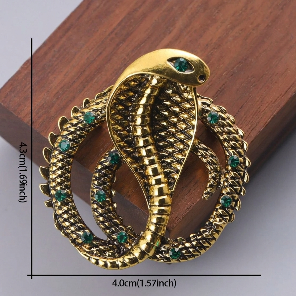 Royal Cobra Brooch