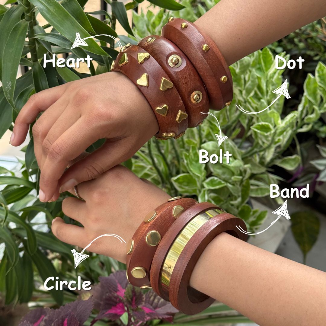 Wooden Handmade Bangles