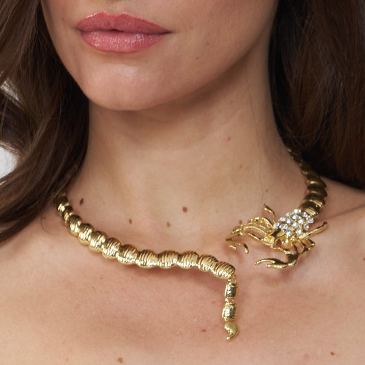 Scorpio Metal Necklace