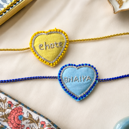 Bhaiya Chote Handmade Beaded Rakhi