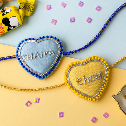 Bhaiya Chote Handmade Beaded Rakhi