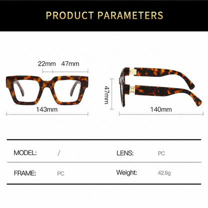 Leopard Anti Blue Light Eyewear