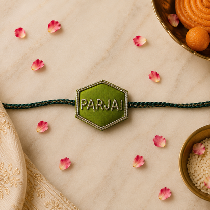 Veer Parjai Handmade Beaded Rakhi