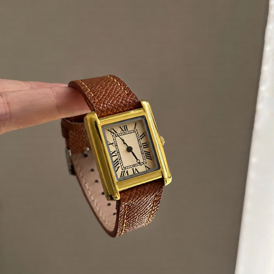 Brown Old Money Watch
