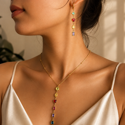 Woman In Love Necklace Set