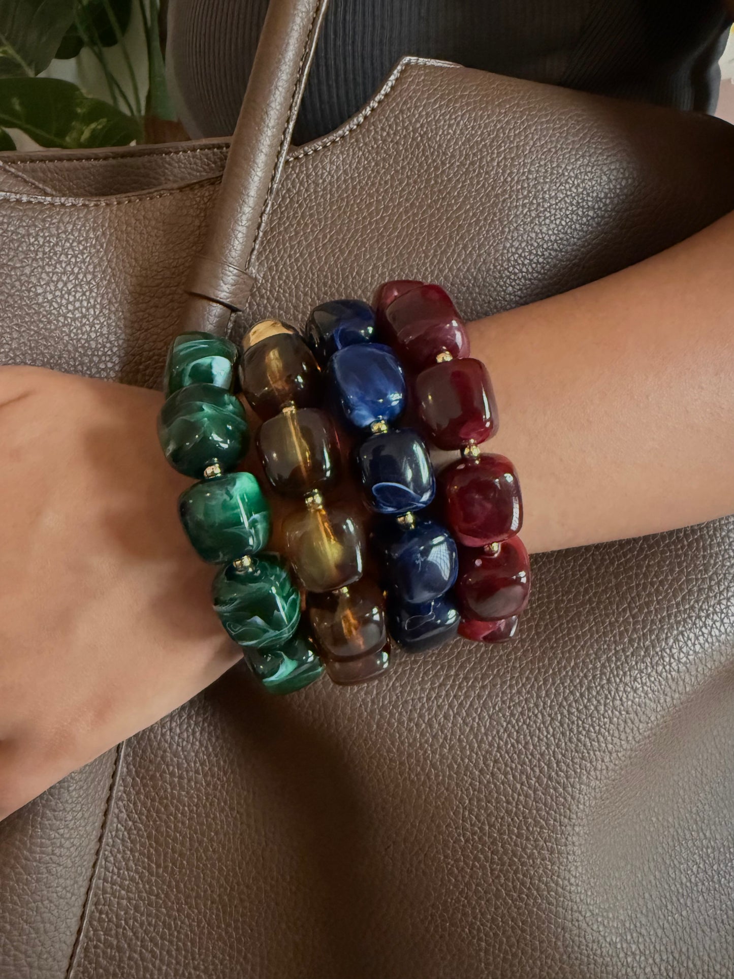 Thick Bead Bracelet