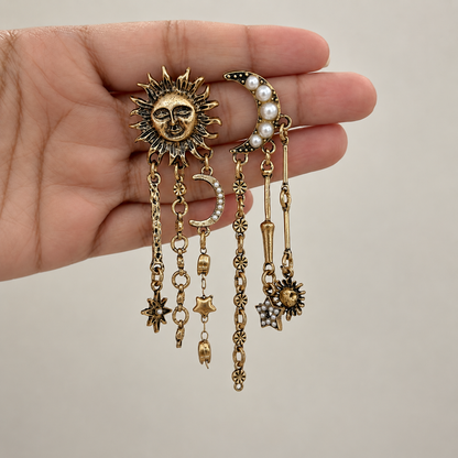 Celestial Reverie Mismatched Earrings