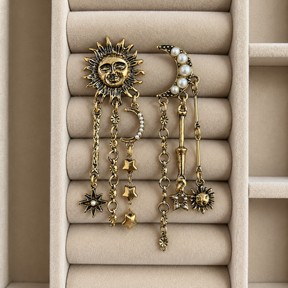 Celestial Reverie Mismatched Earrings