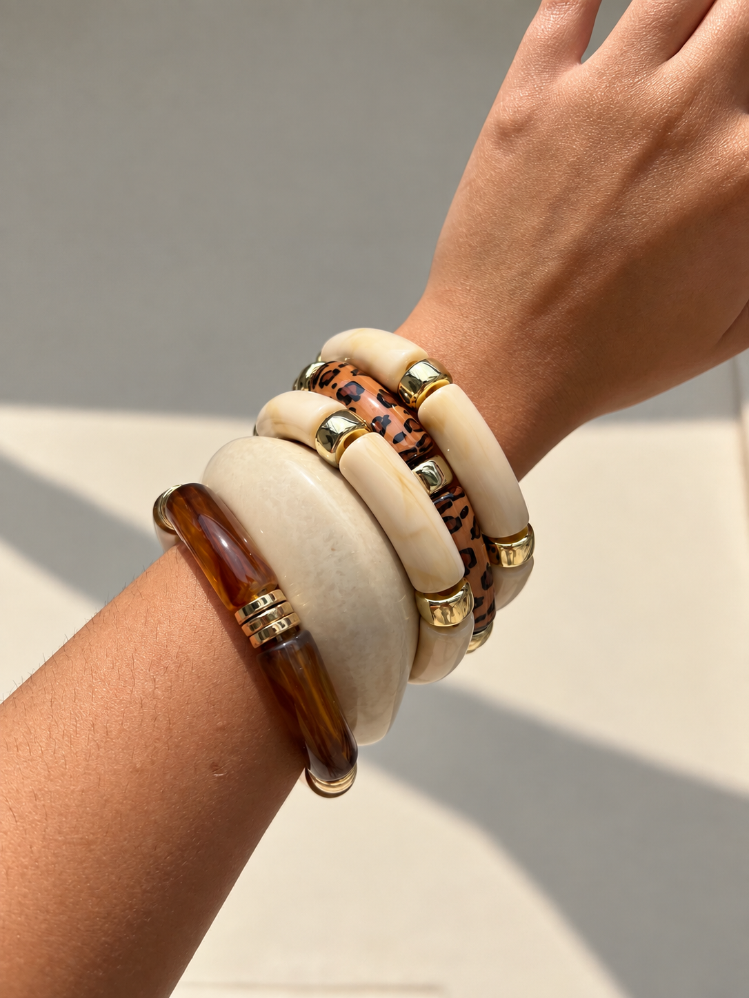 Prabhleen's Latte Retro Resin Stack PRE ORDER