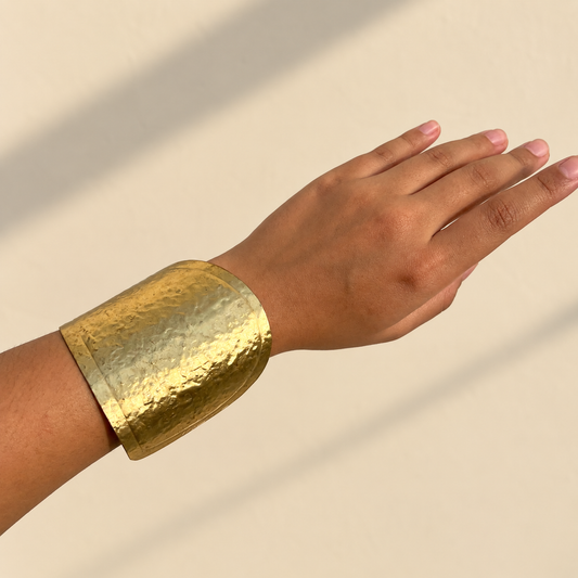 Vayu Handmade Brass Cuff